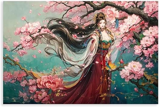 AI Japanese Anime, AI Sexy Girl, AI Anime Drawing60 Canvas Poster Bedroom Decor Landscape Office Room Decor Gift Unframe 12x18inch30x45cm