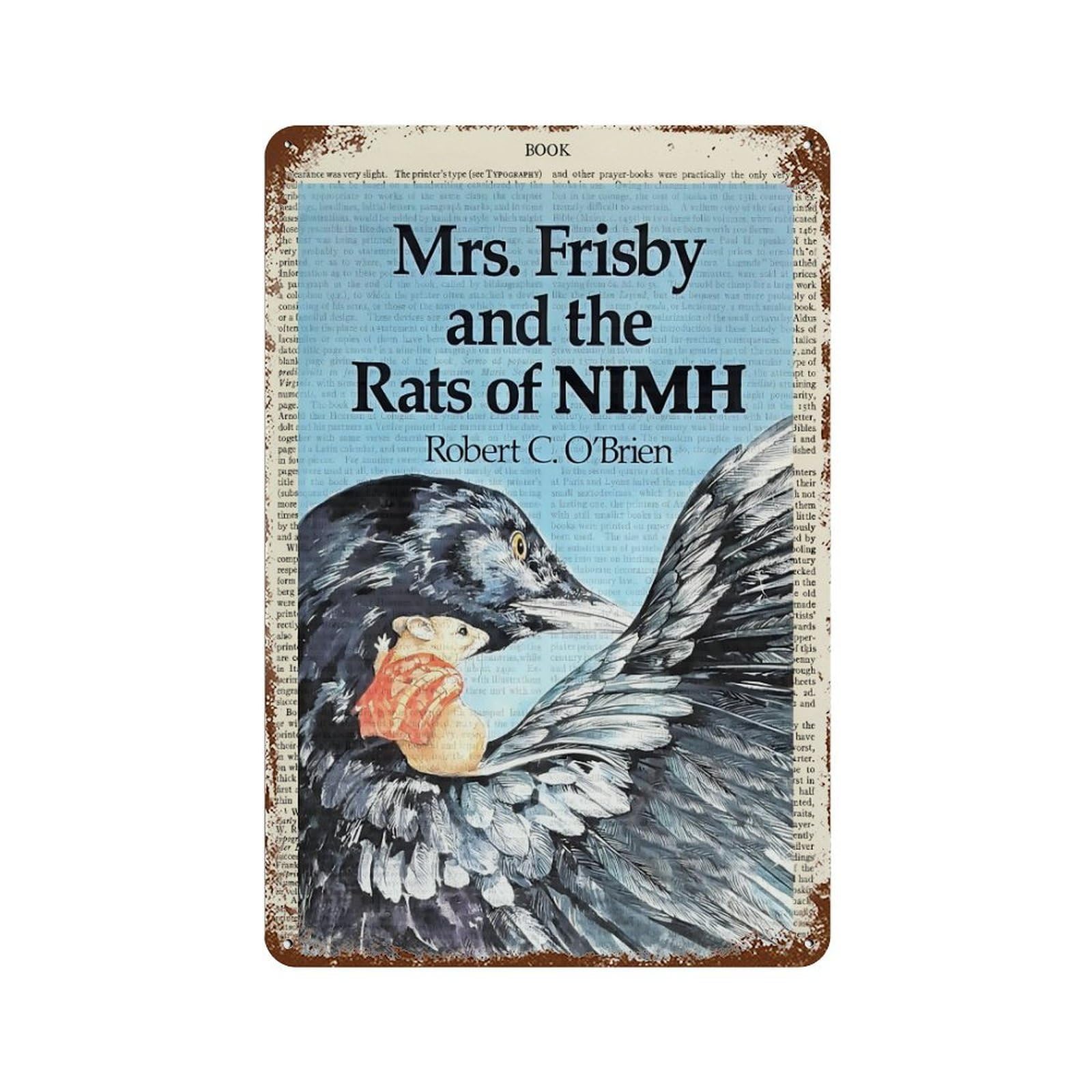 xiaoxiaoshen Mrs Frisby And The Rats Of NIMH Wall Decor Art Metal Tin Poster Modern Home Decor Art Home Bar Shop Decorations Vintage Sign 30x20cm