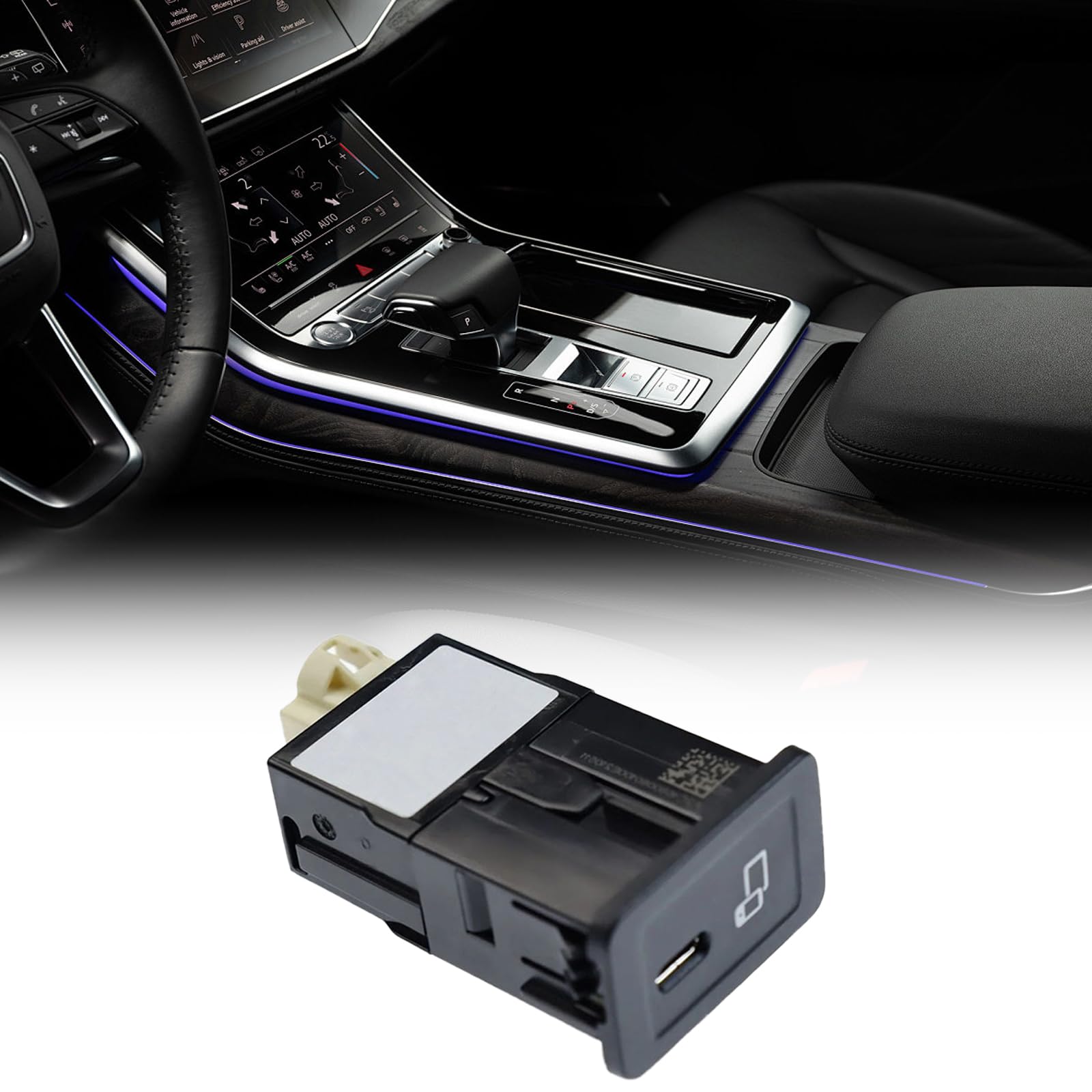 Für 2478209000 Auto-USB-Schnittstellen, schnelles Laden, stromlinienförmige Hochgeschwindigkeits-Datenübertragung, nahtlose Medien-Video-Integration
