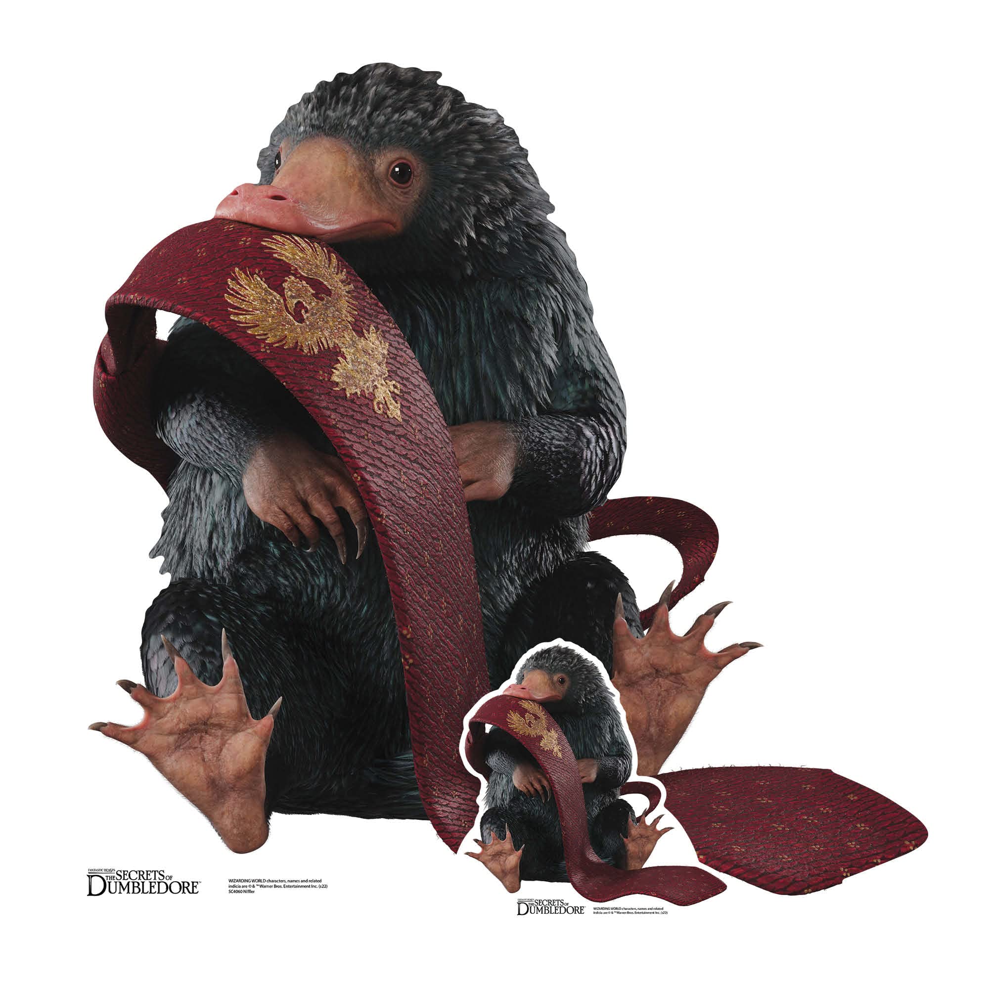 Niffler Fantastic Beast Cardboard Cutout Official Secrets of Dumbledore Standee