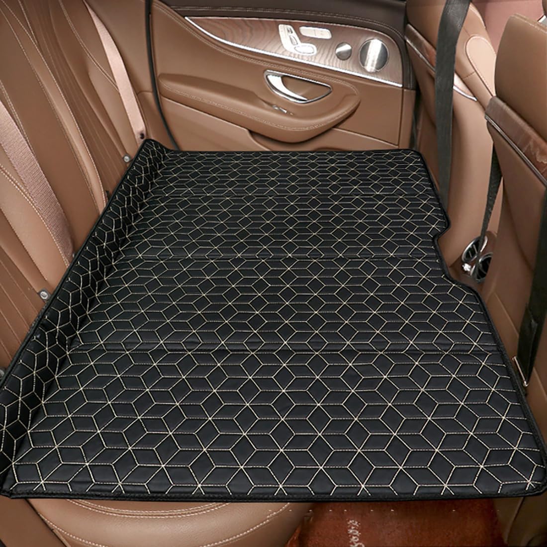 TOMSE Car Camping Mattress for Honda Prologue 2024, Portable Back Seat Folding Bed Scratch Abrasion Resistant Multipurpose Waterproof Protector Cover,A