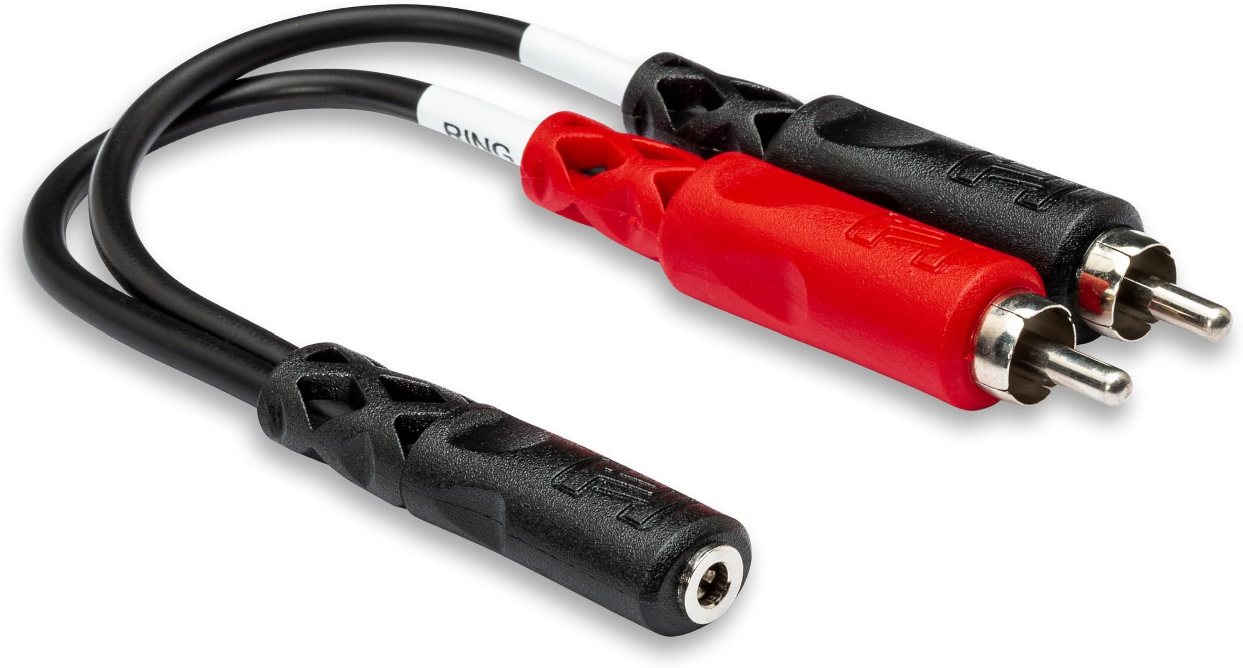HosaTech YMR-197 3.5mm TRSF to Dual RCA Stereo Breakout Cable