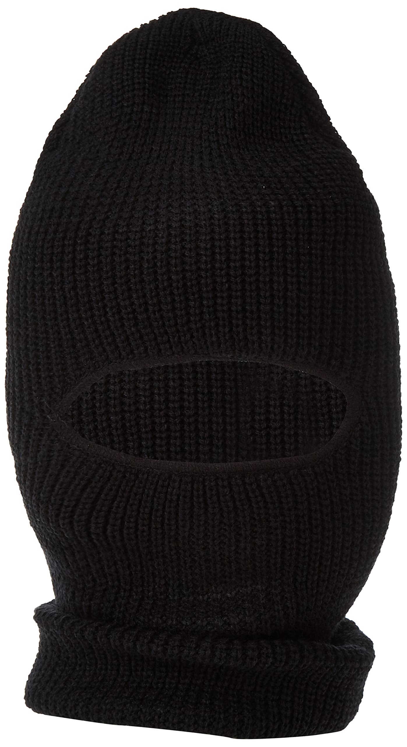 Men's 1 Hole Decky 1 Hole Face Mask - Black (pack of 1)