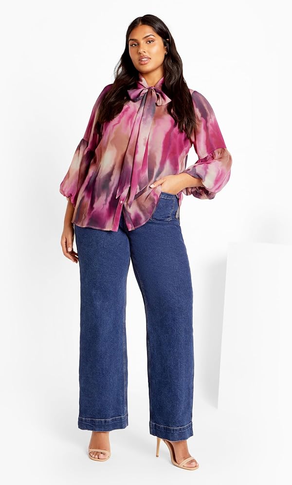 City Chic Women's Citychic Plus Size Shirt Romance, Symphony by City Chic - Image 2