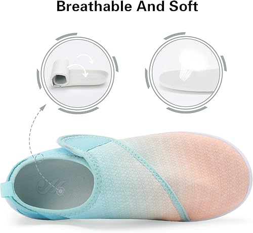 Miniatura 10 de Lisdwde Zapatos de agua para mujeres y hombres zapatos de agua antideslizantes zapatos de natación deportes de playa zapatos de calcetín de secado