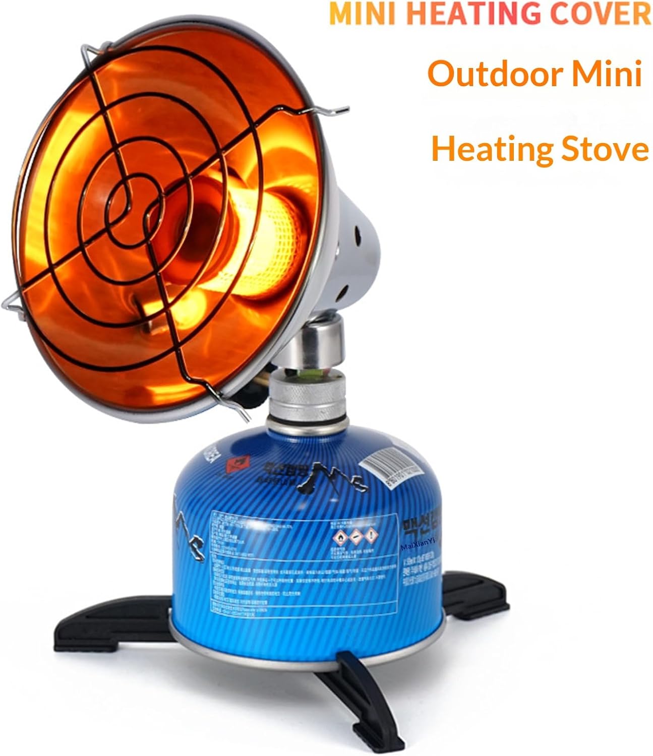 Extreme Thin 310g Backpacking Air Stove with Carry Bag Modifiable Flame Settings Security Features Efficient Heating for Various Tasks Modifiable Temperature Regulation