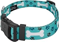 Vista 3 de Country Brook Design - Collar para perro Oh My Dog Deluxe - Fabricado en los Estados Unidos - Colección Dog's Life con diseños divertidos