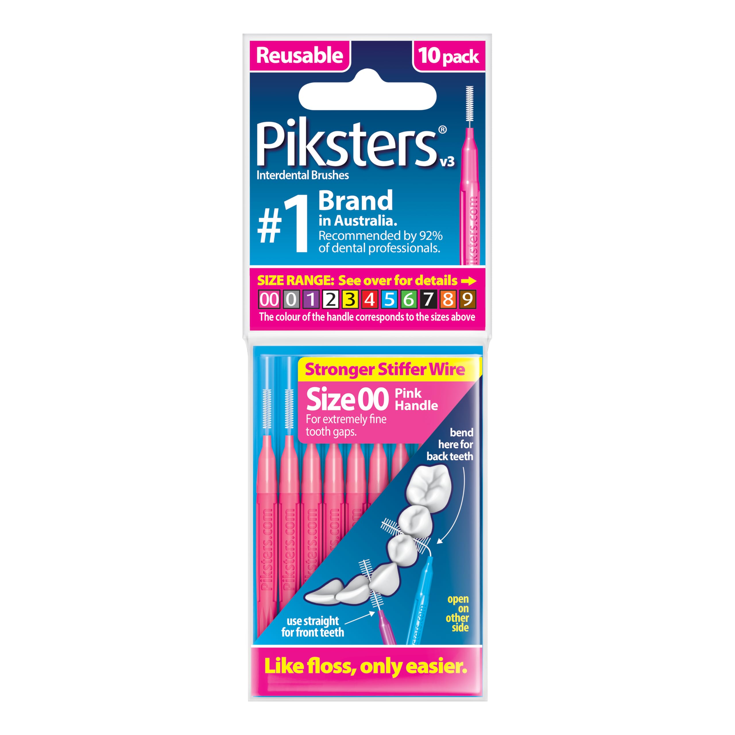 Piksters - Scovolini interdentali, taglia 00