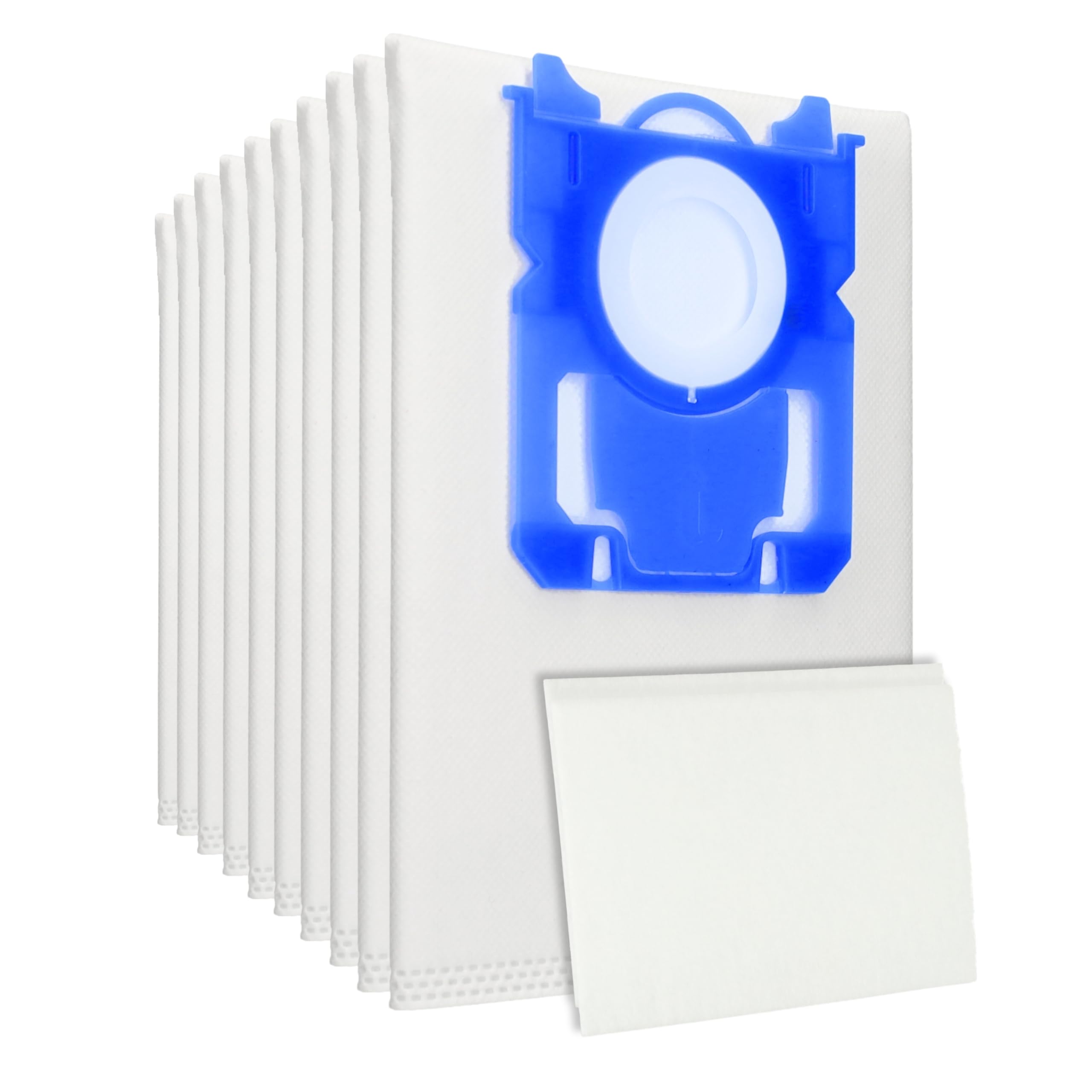 10 Sacchetti Per Aspirapolvere + Filtro HEPA H12 Per AEG Power Force Allergy Animal Care APF6160
