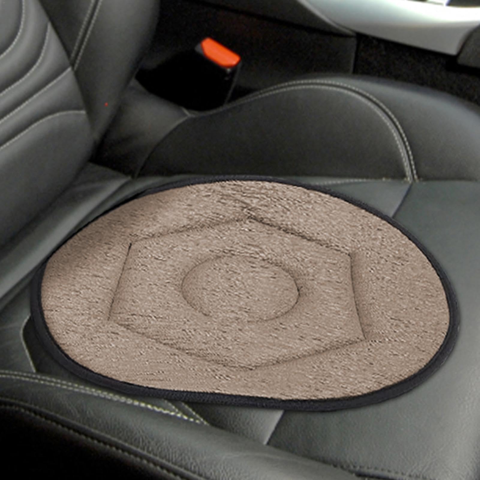 Coussin Siège Pivotant 360° Rond Portable EVA - Idéal Voiture Femmes Enceintes Personnes Âgées