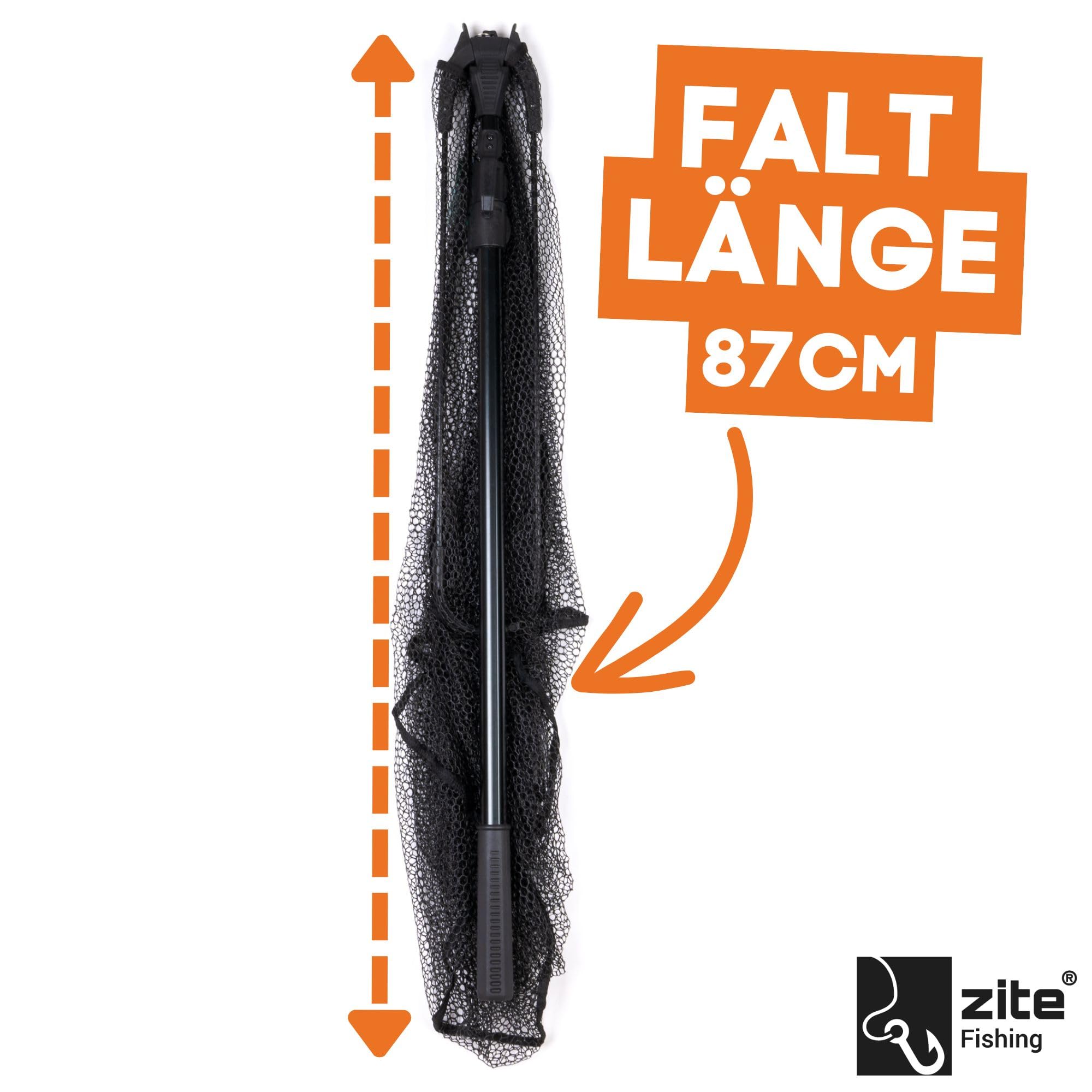 Zite Fishing Épuisette De Pêche 60 X 33 Cm - Épuisette à Mouche Avec
