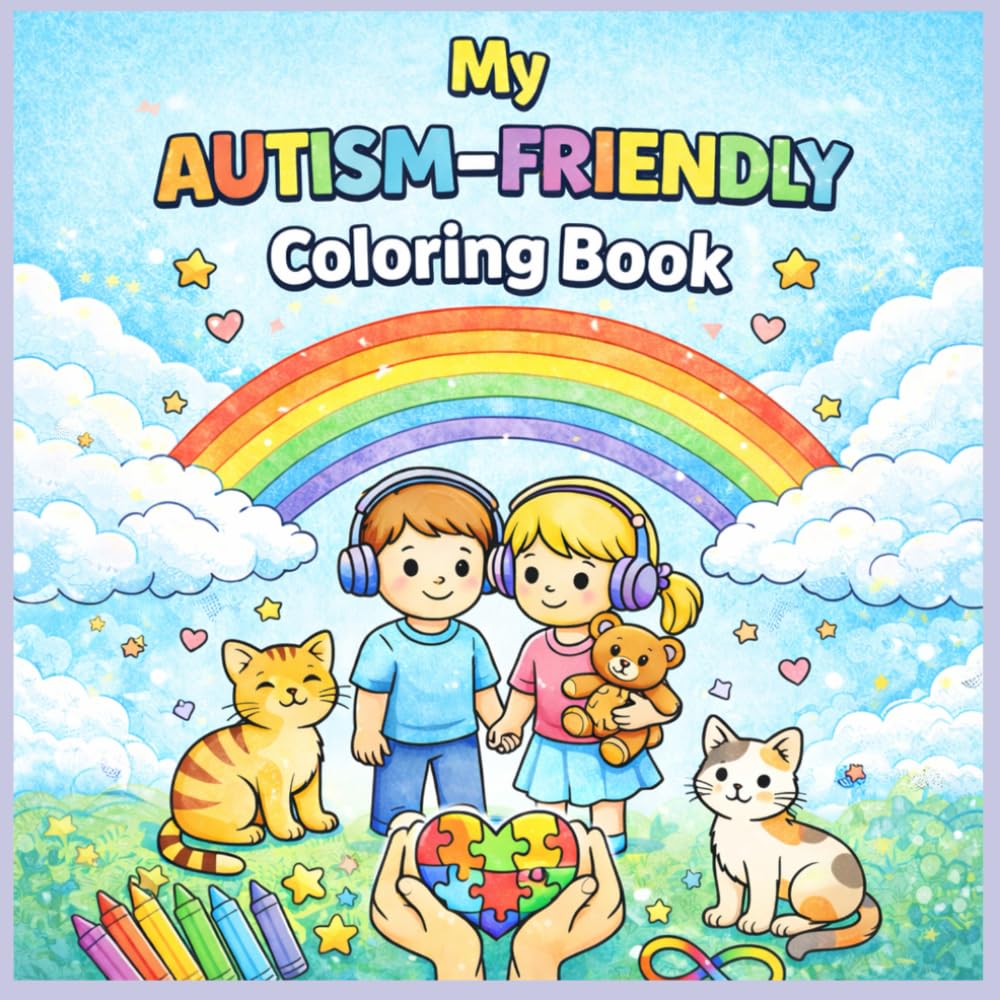 My Autism Friendly Coloring Book