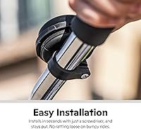 Vista 6 de Schwinn - Campana clásica negra para bicicleta, accesorios de bicicleta, bicicletas para niños y adultos, fácil instalación, sonido de timbre fuerte