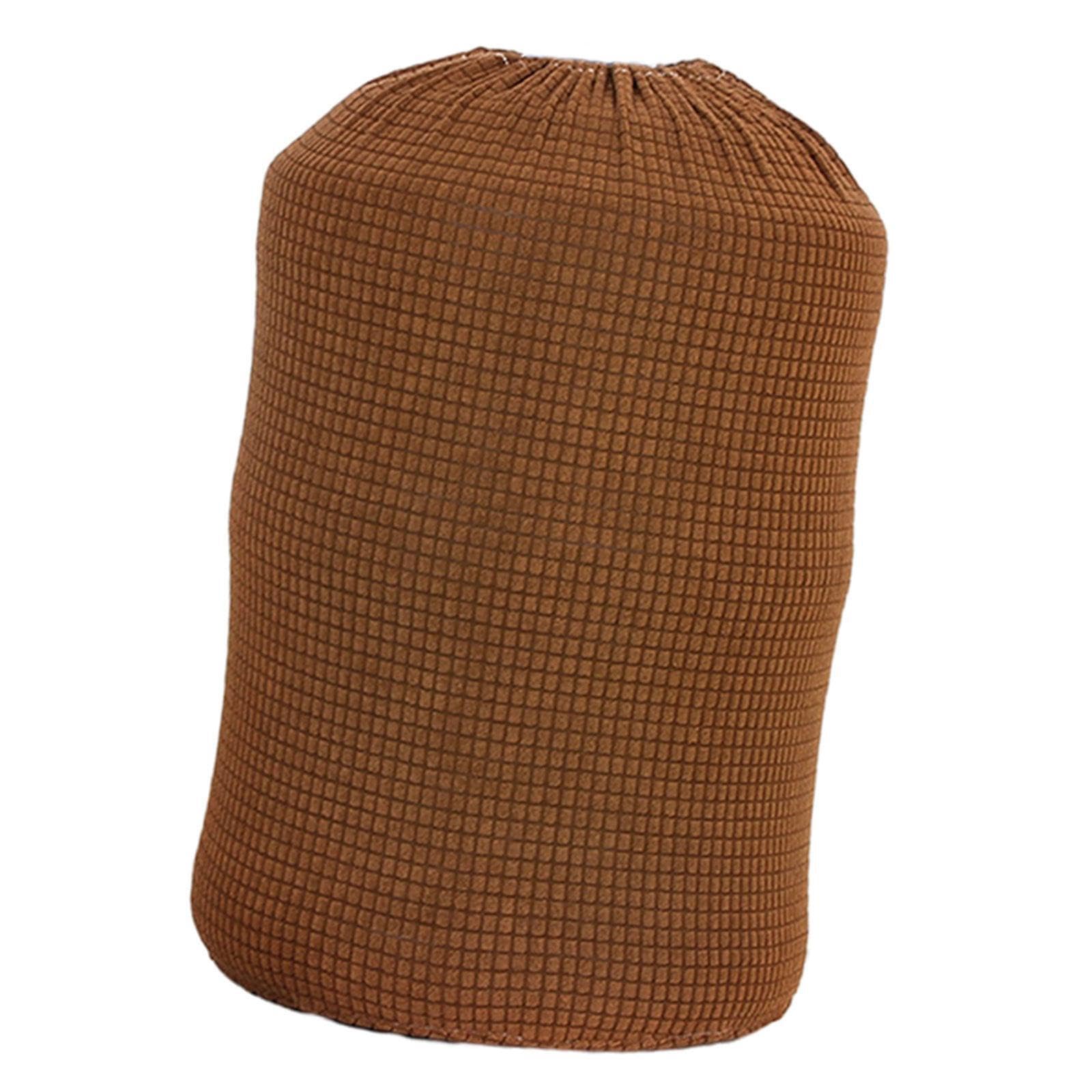 QIXCXAZ Smartly Crafted Water Dispenser Barrel Dust Cover Featuring Efficient Water Dispenser Bucket Dust Cover For Bottle Bucket Accessories Elastic, Light Brown, 40cm