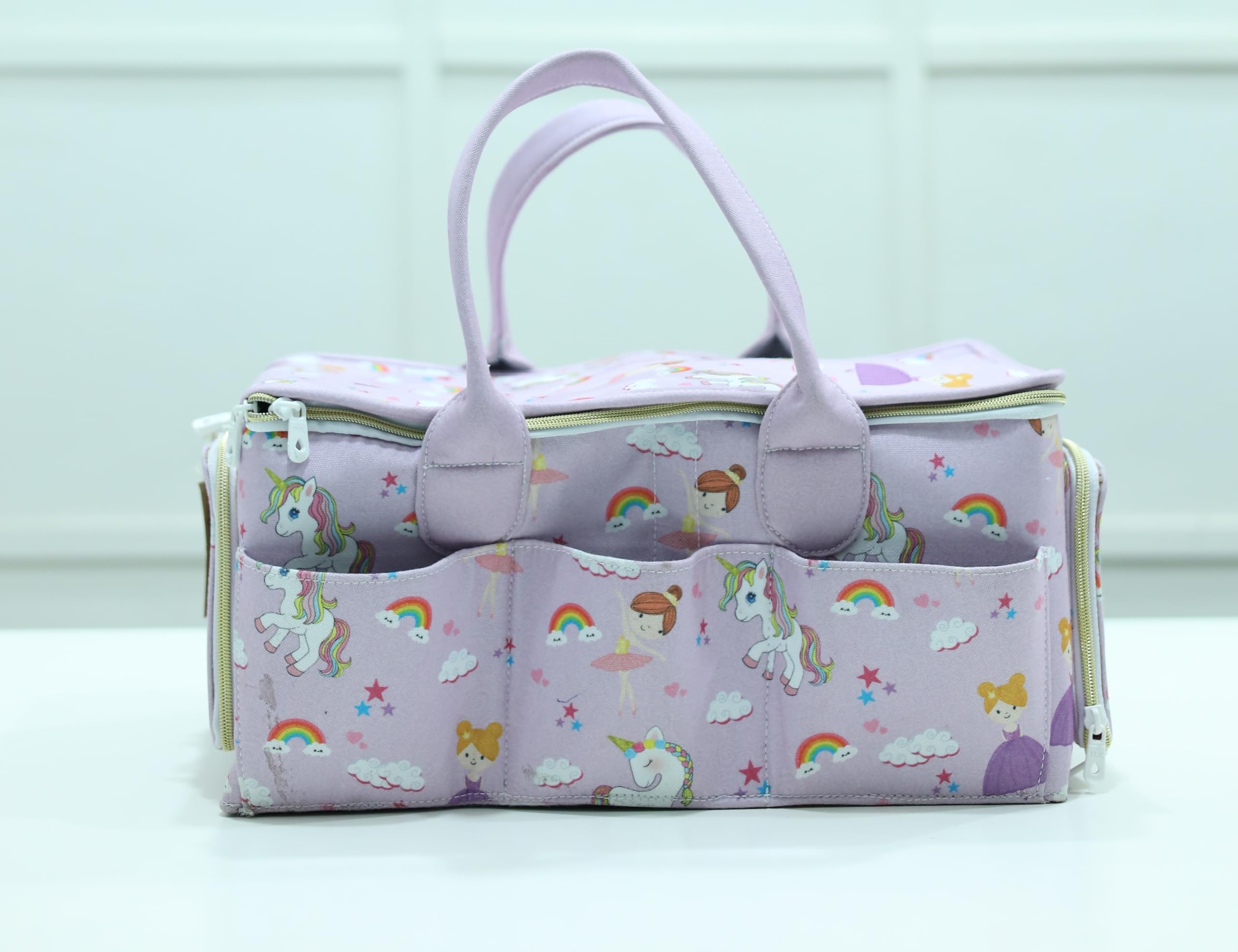 OON Junior All in One Personalised Zipper Diaper Caddy (Unicorn Dreams)-image-28