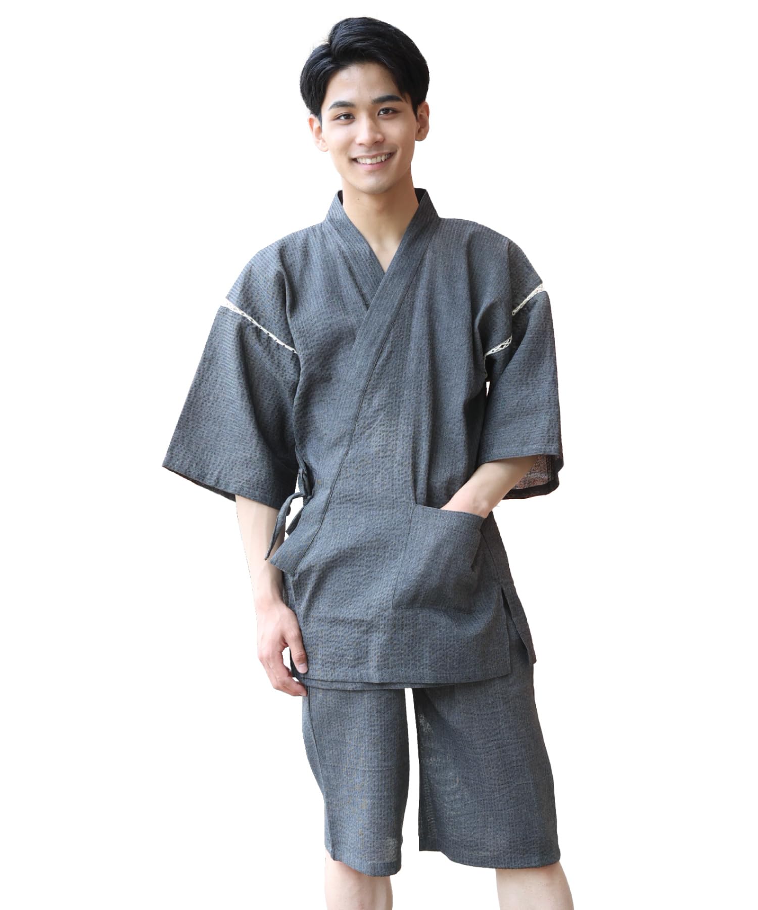 Shijira Weave Jinbei Set – Cool Gentleman's Homewear