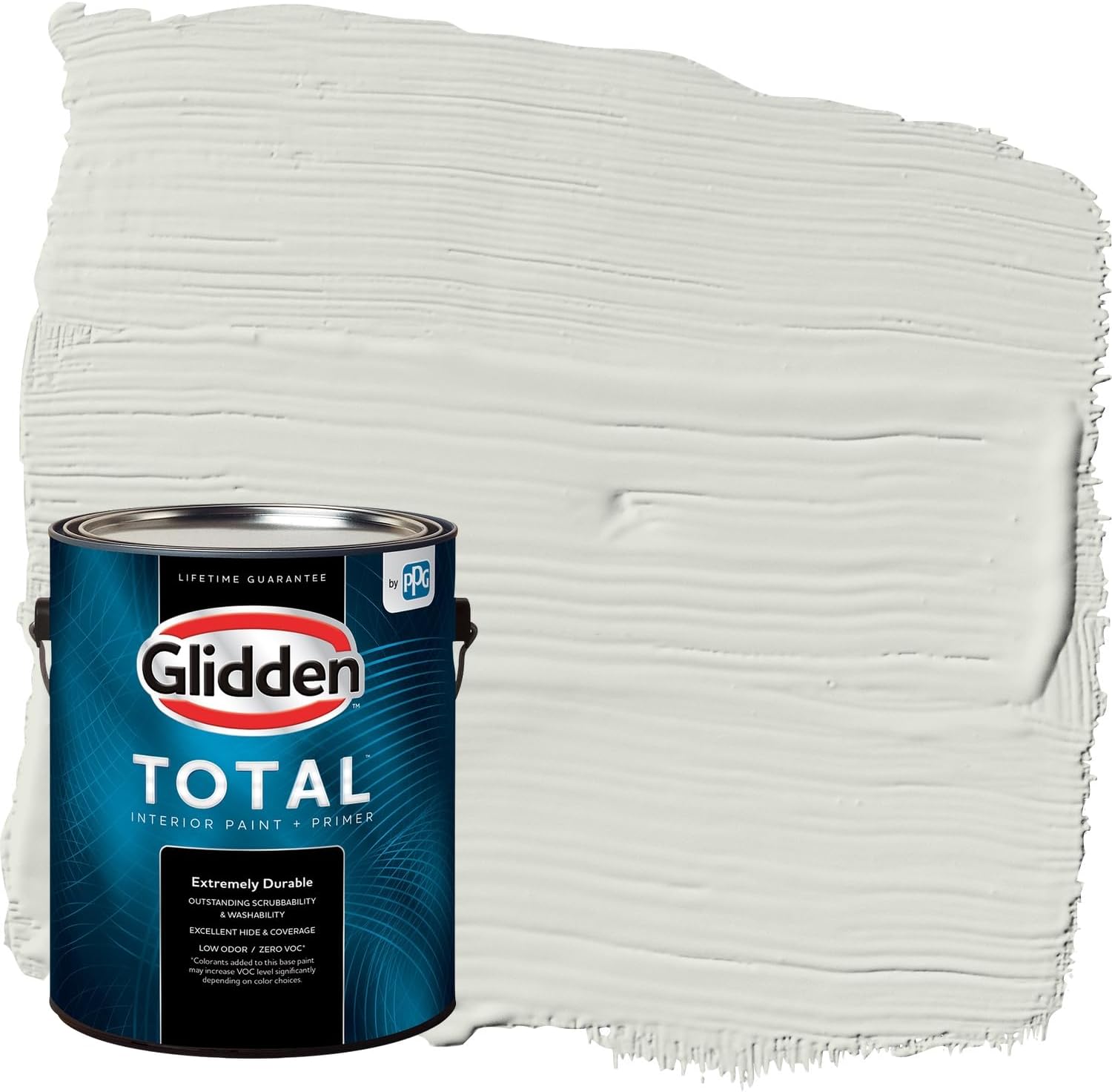 Glidden Total Interior Wall Paint & Primer All-in-One, Anonymous/Green, Eggshell, 1 Gallon