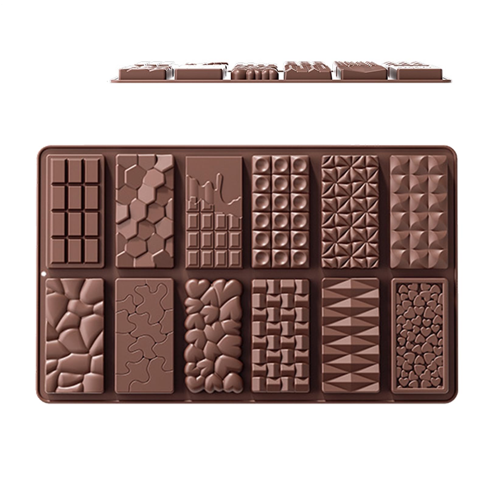Chocolate Bar Moulds, Moulds for Chocolate Sweets, Silicone Chocolate Moulds Bar, Silicone Bar Moulds, Nutrition Cereal Bar Moulds, Silicone Protein Bar Moulds for Sweets