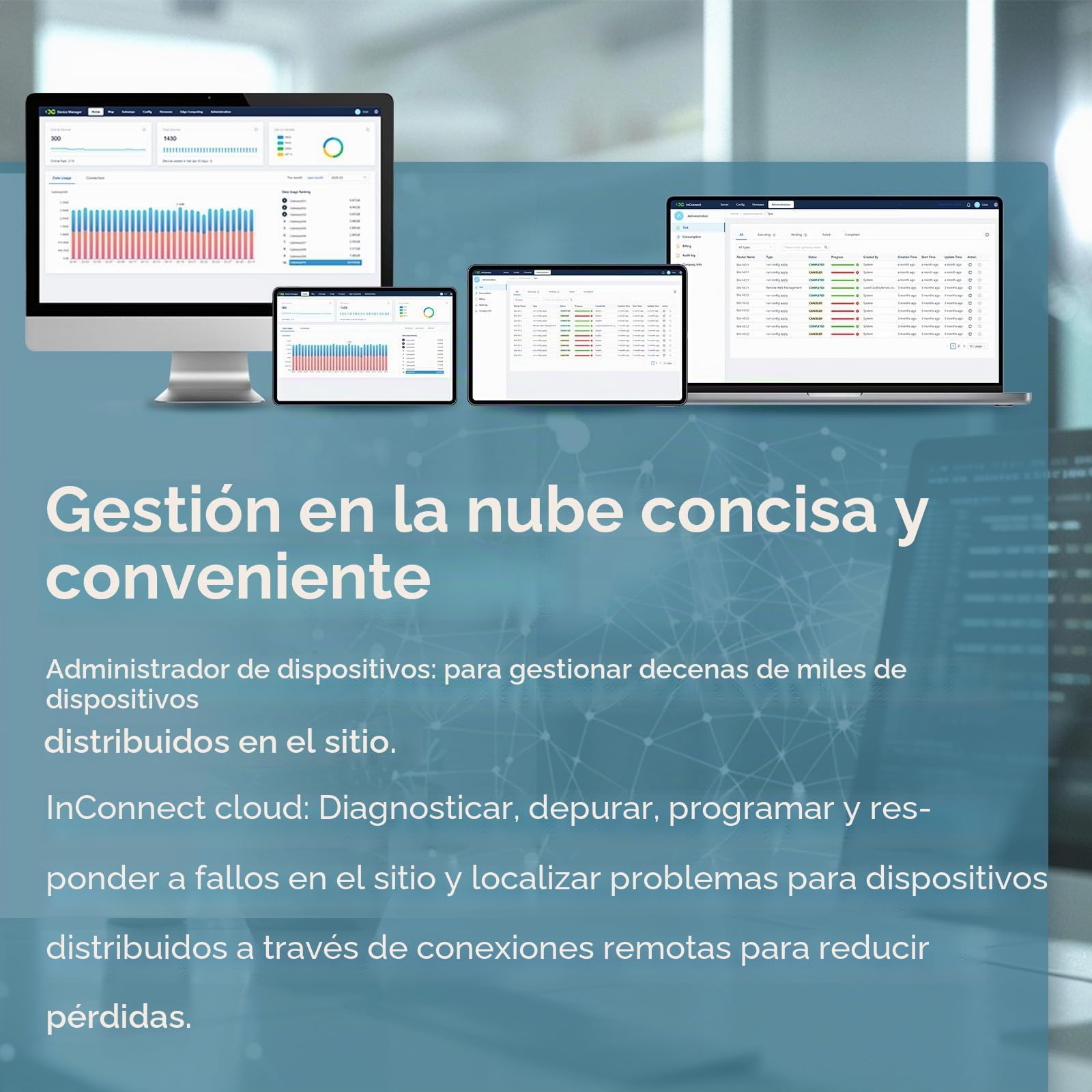 InHand Networks IR315 Router 4G LTE Industrial, Wi-FI, 5 puertos Ethernet, Dual SIM, RS232/RS485 & GNSS, Modbus, VPN, Rail DIN, Solución profesional para automatización y telemetría