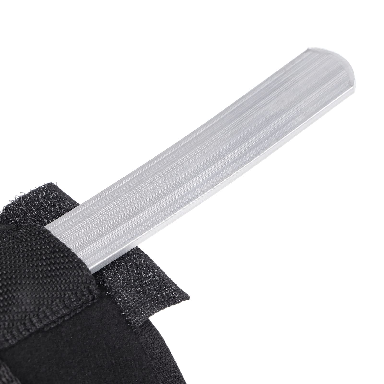 Knie-Wegfahrsperre, Kniebandage mit interner Schwammpolsterung, Komfort-Knieschiene, Stabilisator zur Erholung von Kniefrakturen(S)