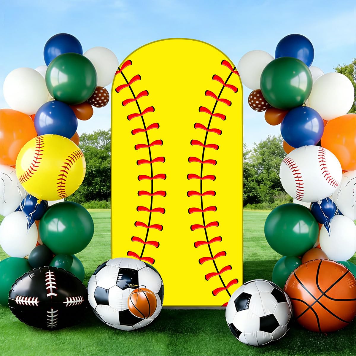 Couverture d'arche rugby baseball Mateju housse élasthanne double face 120x220cm