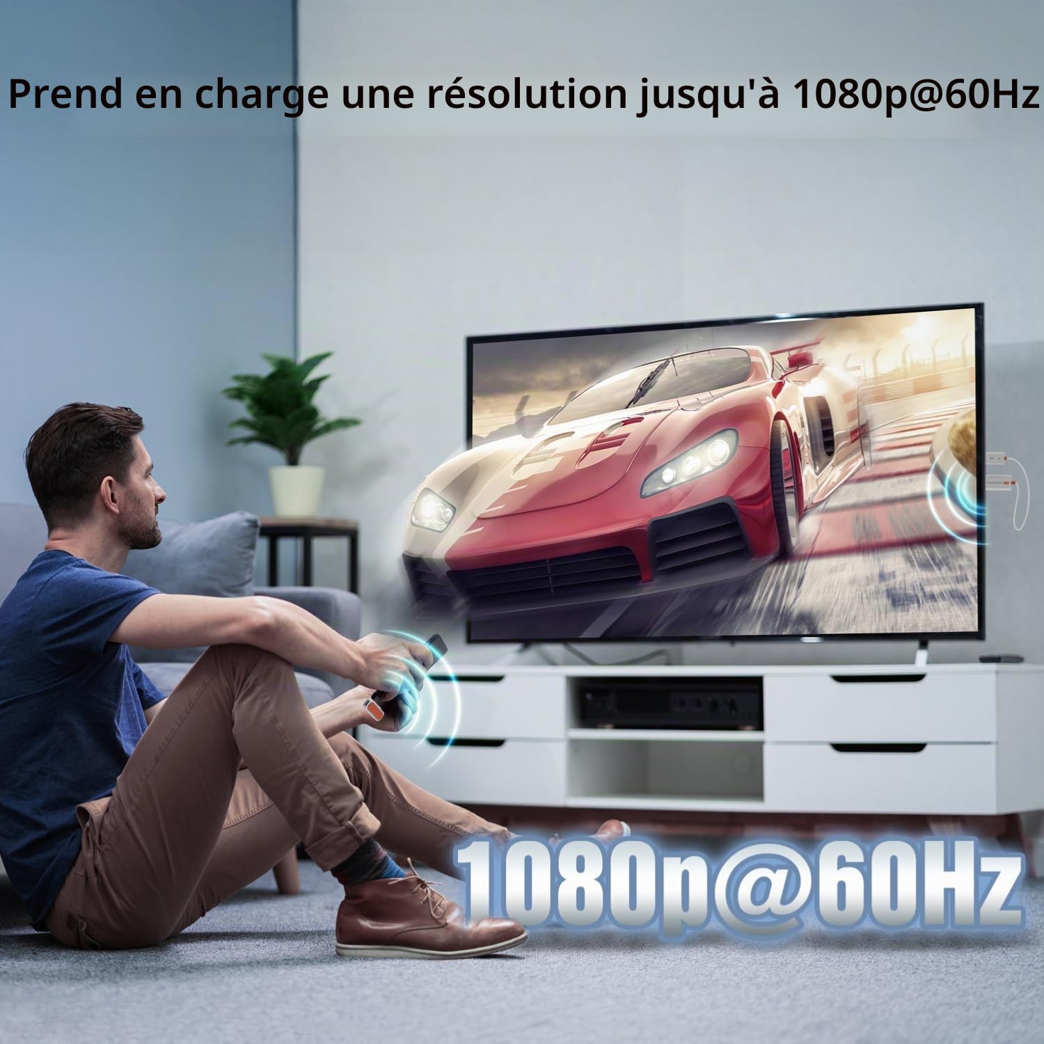 j5create Émetteur et récepteur HDMI sans Fil ScreenCast Mini Duo Type-C