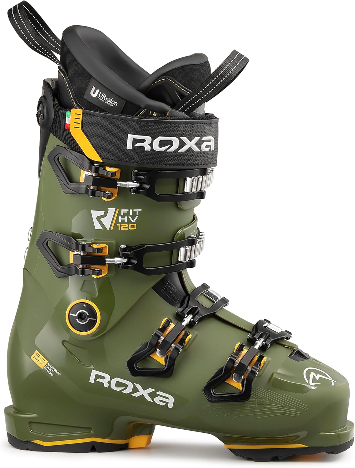 Roxa R/Fit HV 120 - GW Men's Ski Boots - Moss/Mustard