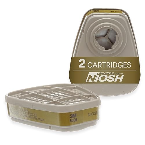 3M, juego de 2 cartuchos múltiples de gas/vapor de bajo mantenimiento, para purificadores de aire series 6000 y 7000