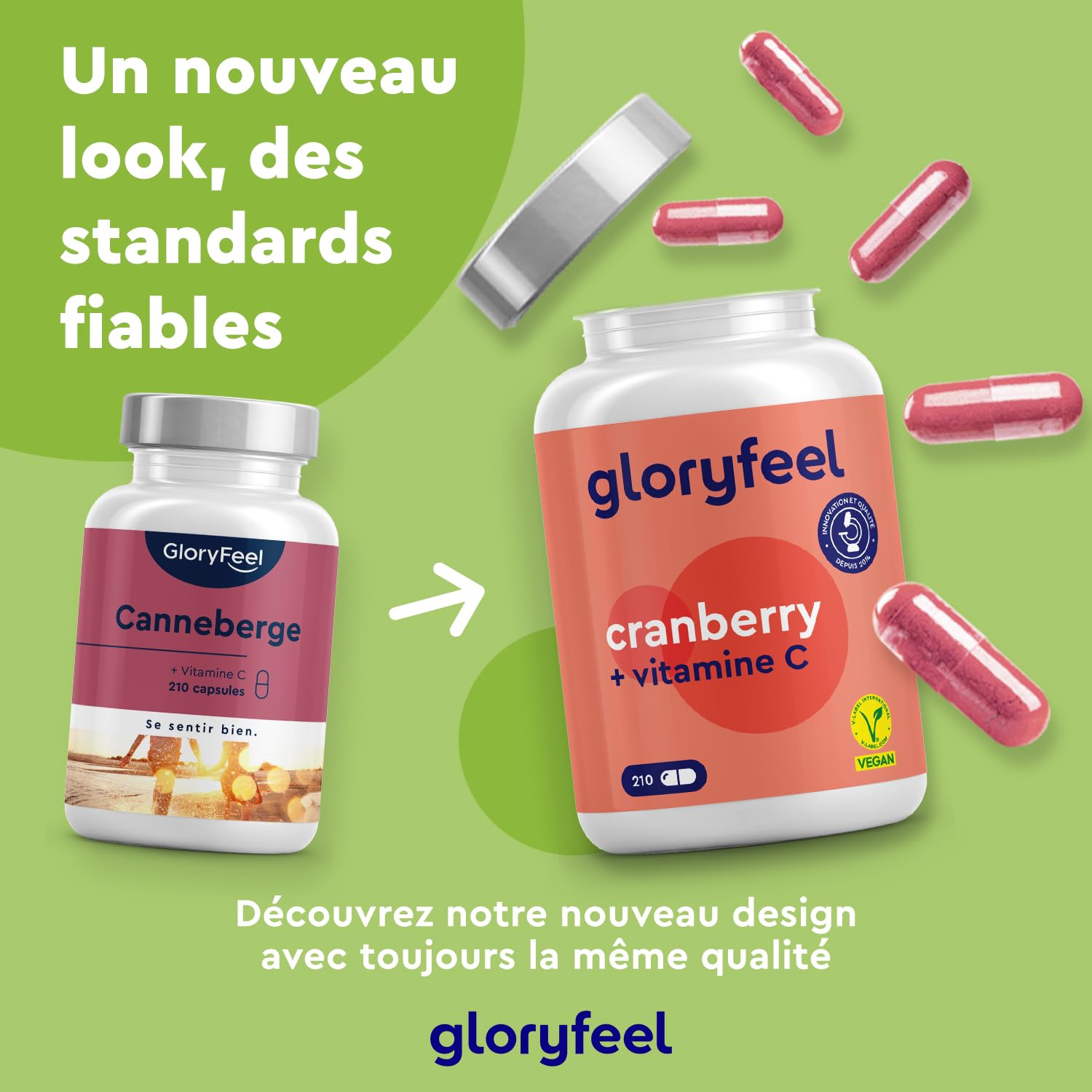 Extrait de Cranberry (25000 mg) avec Vitamine C (30 mg), Hautement Dosée avec 210 Capsules (Plus de 6 Mois), Extrait 25:1 de Canneberges Naturelles, Soutient le Système Immunitaire, 100% Végétalien