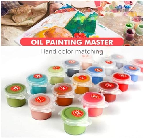 Miniatura 3 de Pintura por números para adultos Sphynx Gato canadiense Gato sin pelo Animal DIY lienzo pintura al óleo Kit para adultos con pinceles Pigmento