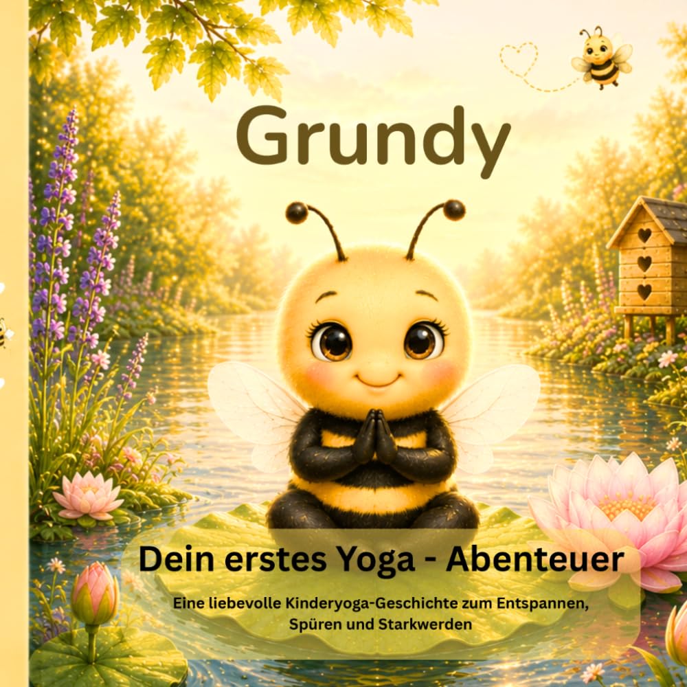 Grundy - Dein erstes Yoga Abenteuer: Eine liebevolle Kinderyoga-Geschichte zum Entspannen, Spüren und Starkwerden (Grundy aus dem Seegrund)