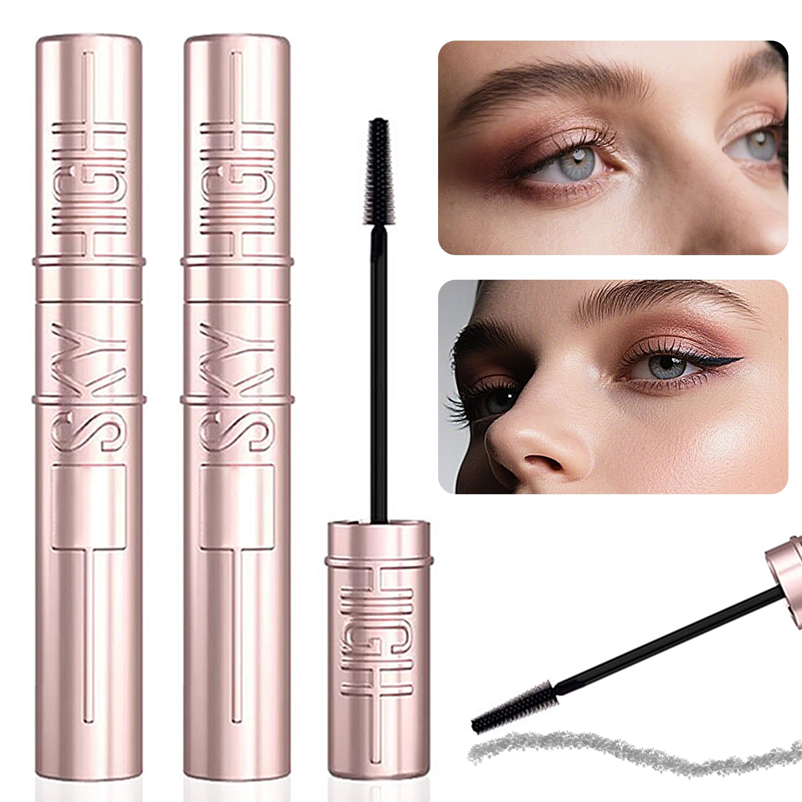 2pcsLengthening Mascara， JYTDBCS Lengthening Mascara