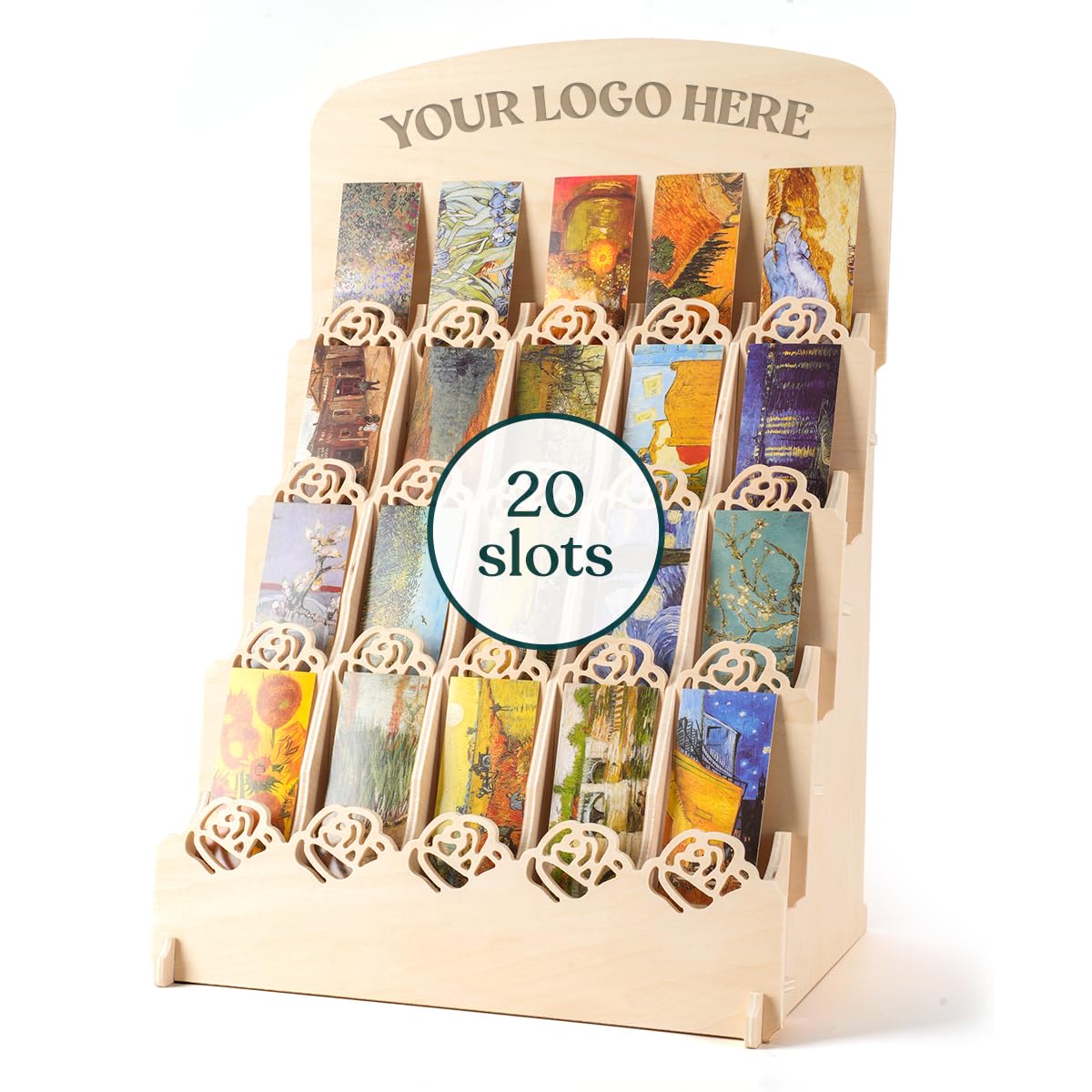Yuntau Bookmark Display For 2.2'' Bookmark, Portable Sticker