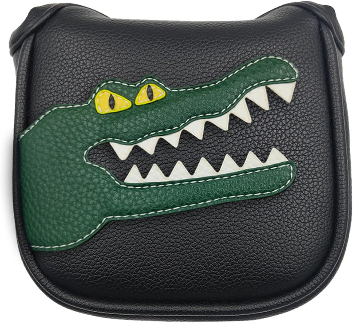 Crocodile PU Leather Golf Club Square Mallet Putter Covers Protector