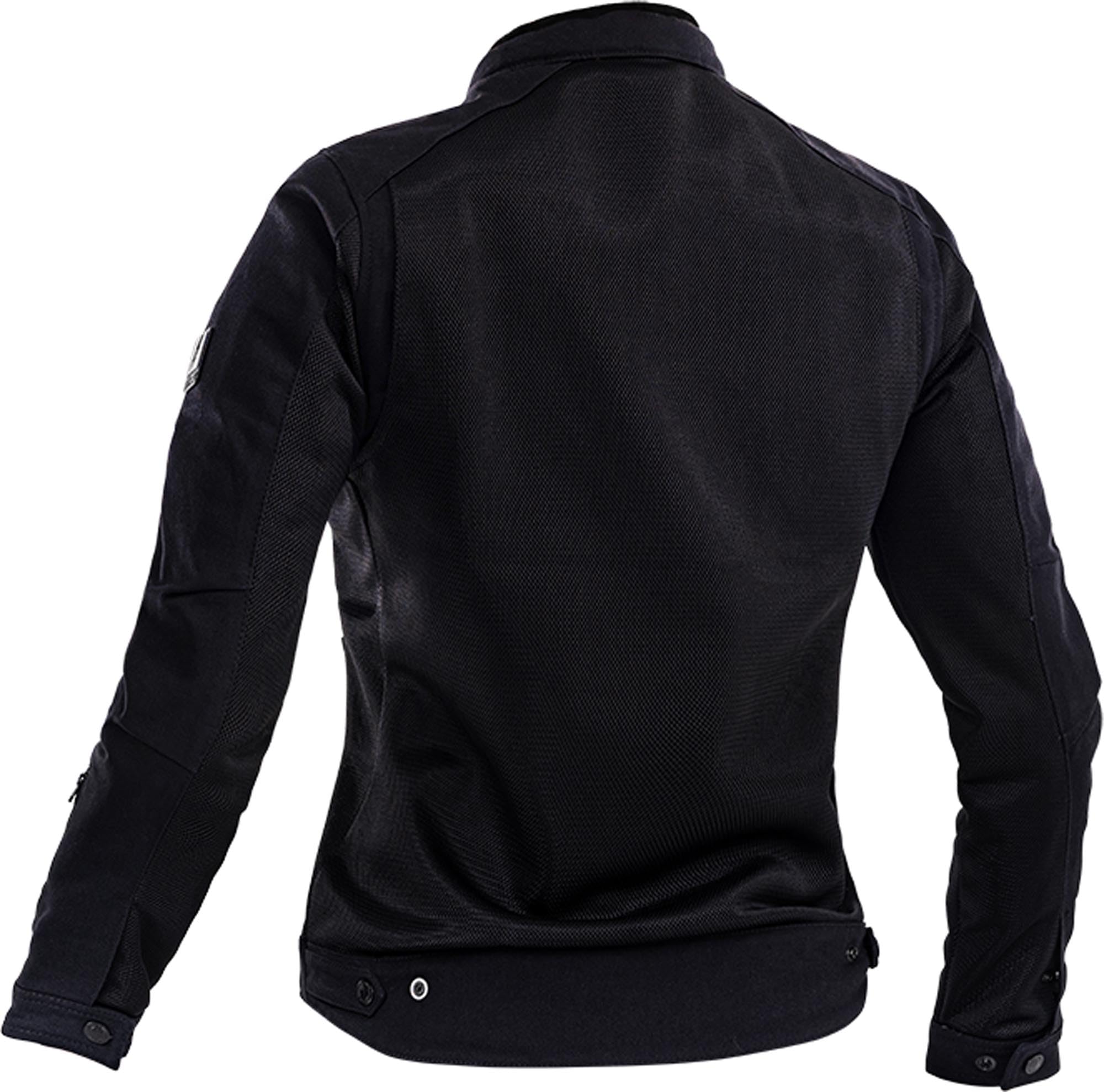 John Doe Aero Mesh Damska perforowana kurtka motocyklowa, czarny, M