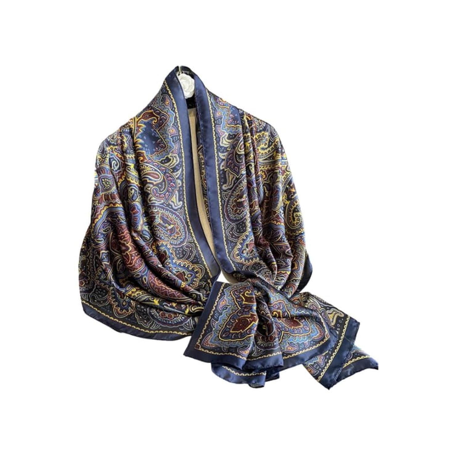 Sponsored Ad – Spring Collection | Designer Silk Scarf For Women UK | Lightweight Neck Scarves | Shawl Wraps | Suitable for Daily Life | Travelling & Gifting | Smooth & Soft Finish | Size-180cm*90cm