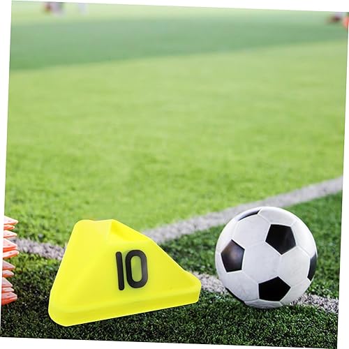 Miniatura 5 de SUPVOX 10 Uds. Equipo de Entrenamiento Conos de Disco de Fútbol Conos de Disco de Entrenamiento de Fútbol para Niños Agilidad Conos de Tráfico Conos