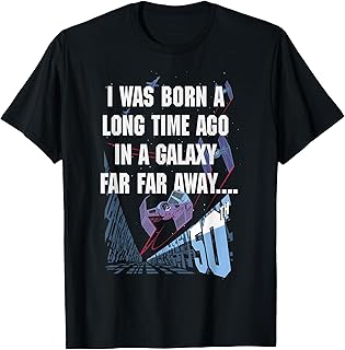 Star Wars Born A Long Time Ago 50th Birthday T-Shirt