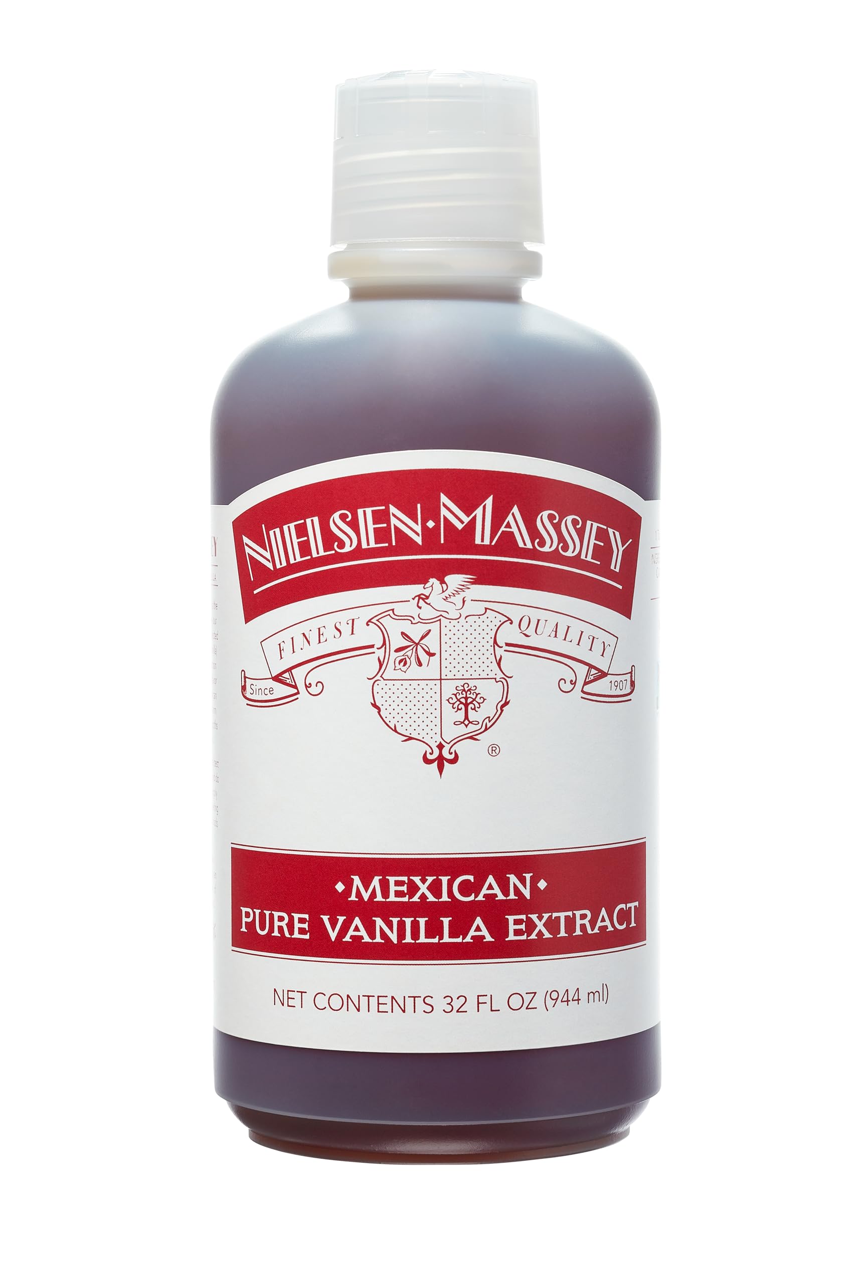 Nielsen-Massey Mexican Pure Vanilla Extract for Baking and Cooking, 32 Ounce Bottle