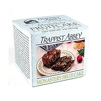 Vista 3 de Trappist Abbey Monastery Pastel de frutas - Pastel navideño con frutas confitadas y nueces - Pastel de frutas tradicional empapado en brandy de 120