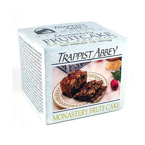 Miniatura 3 de Trappist Abbey Monastery Pastel de frutas - Pastel navideño con frutas confitadas y nueces - Pastel de frutas tradicional empapado en brandy de 120