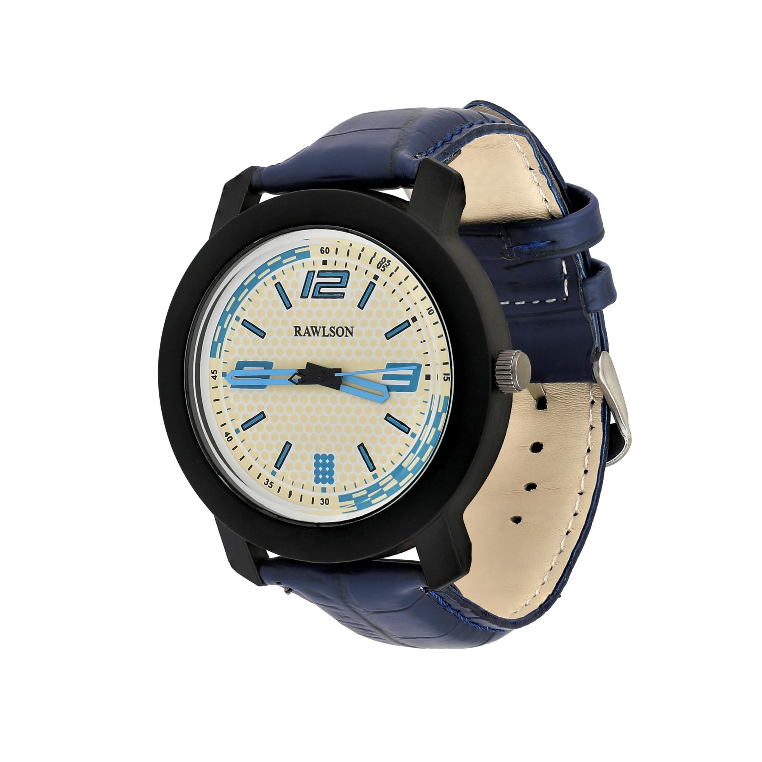 Rawlson White Dial & Blue Strap Analog Men’s Watch RL121020 (B0CG982D4S) Amazon Price History, Amazon Price Tracker