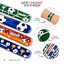 Birthday Popper Birthday Return Gift for Kids Football Slap Bands, 12 Pcs gallery image