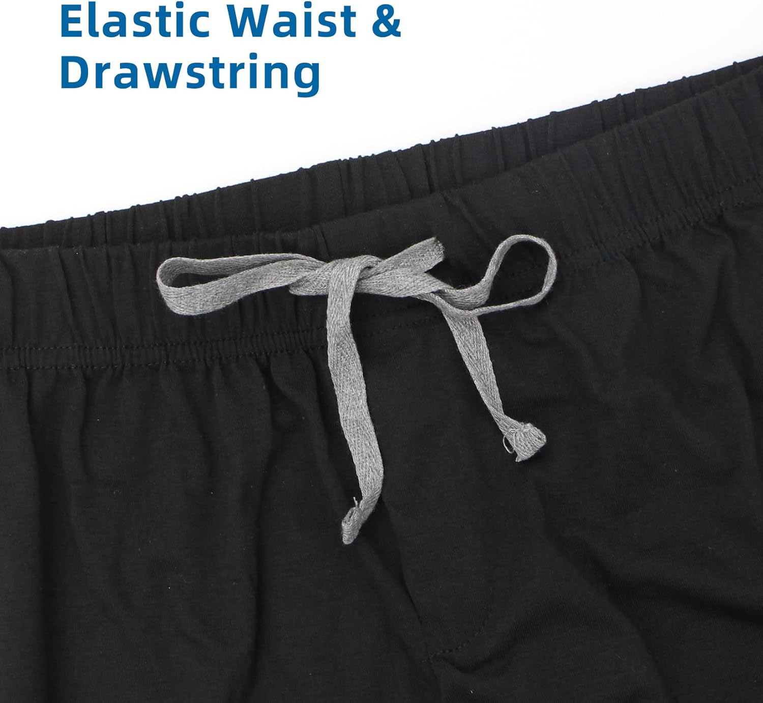 Mens Yoga Sweatpants Athletic Lounge Pants Lightweight Elastic Waist Jogger Pajamas Casual Pants with Pockets - Image 4