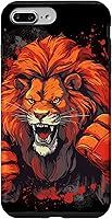 Vista 9 de iPhone 11 Pro Max Vintage Boxing Lion Boxer Con Guantes de Boxeo Deportivo Para Hombres Caso
