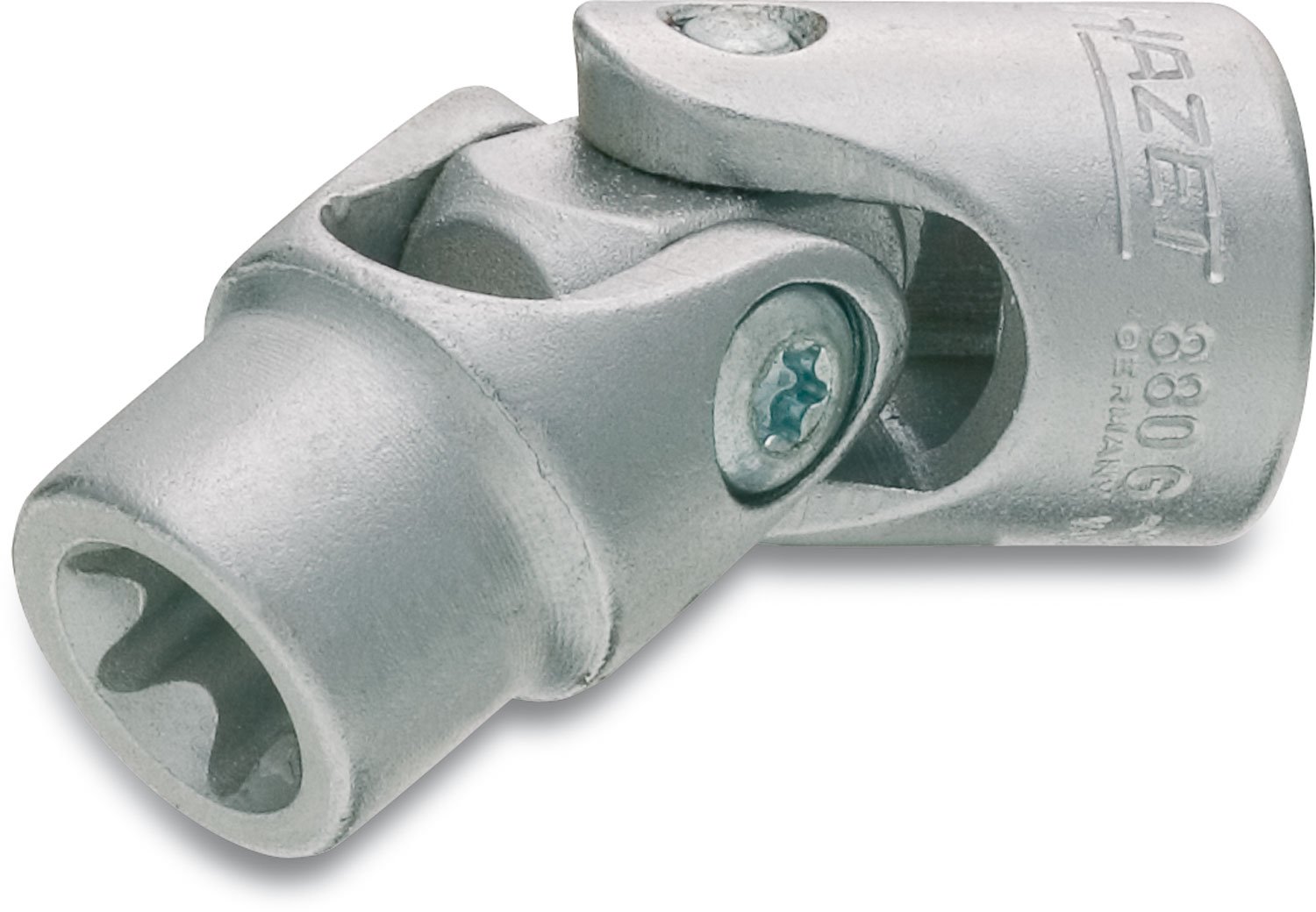 HAZET 880G-E10 44 mm E 10 Torx Profile Socket - Chrome-Plated/Polished