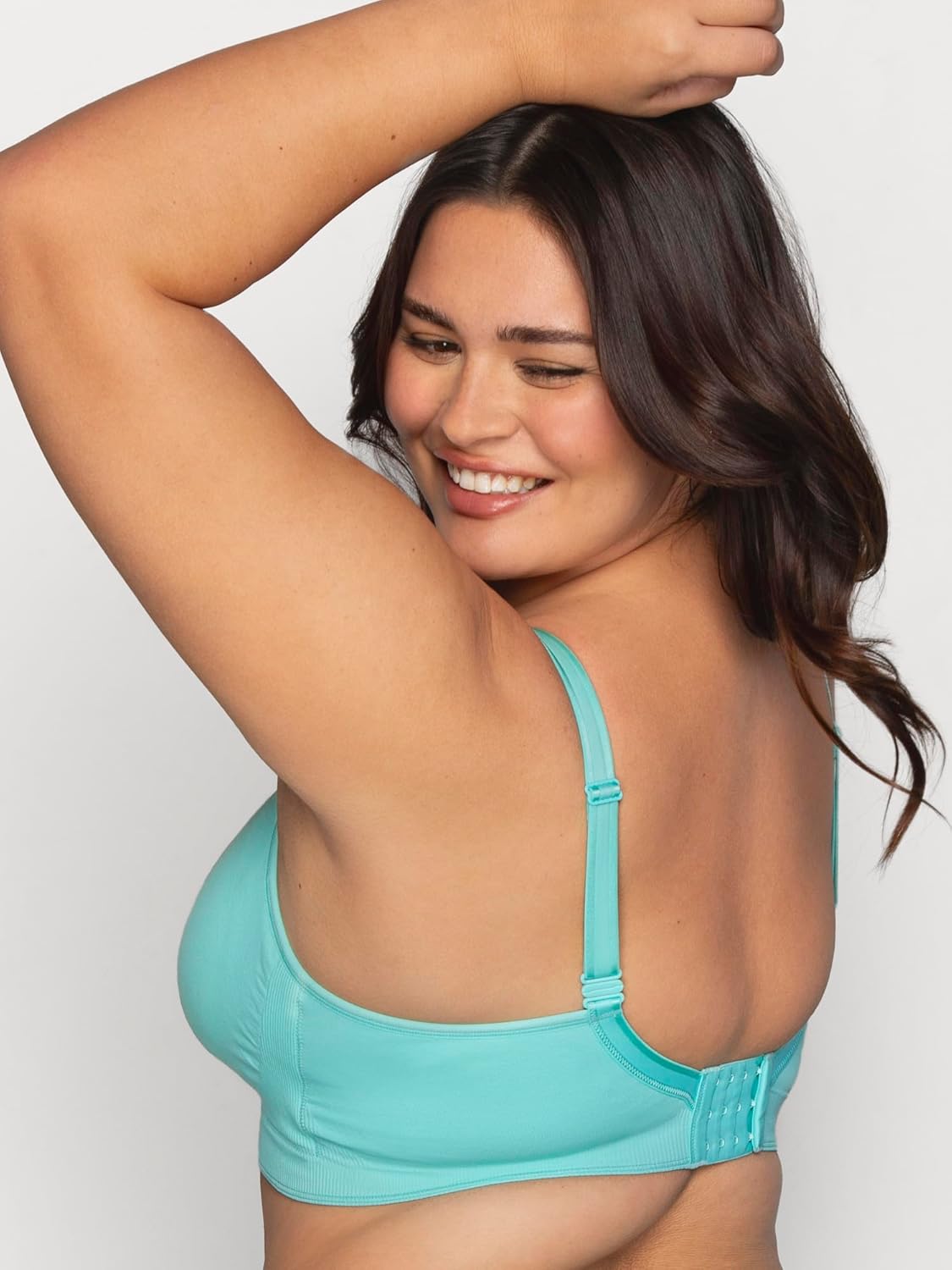 Curvy Couture Womens Plus Size Wireless Bra – Seamless, Soft & Comfortable Fit - Image 5