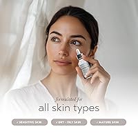 Vista 7 de Measurable Difference Suero facial de ácido hialurónico, 1 oz - Hidratación profunda y reparación de la sequedad de la piel que promueve el brillo