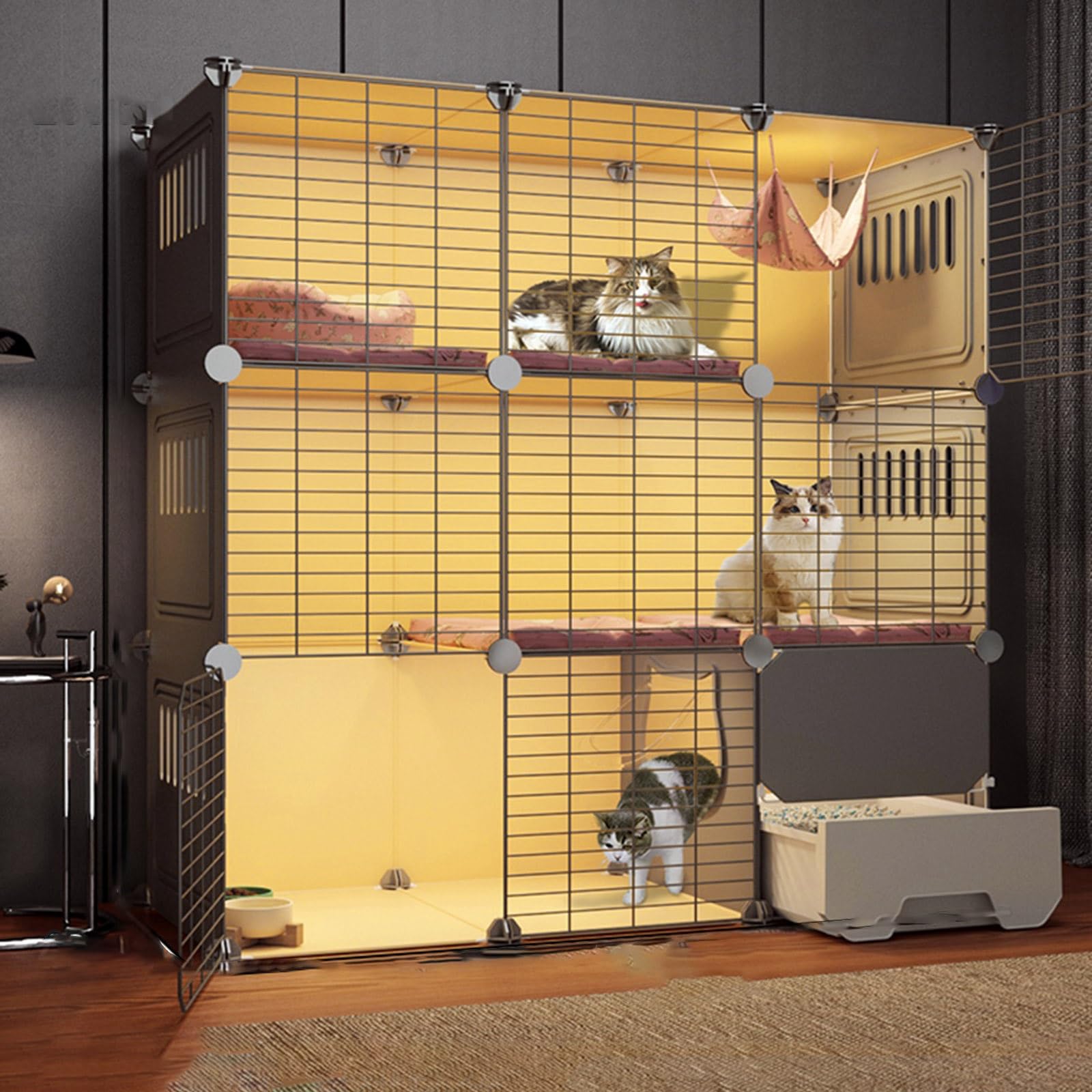 Cage pour chat d'intérieur : finissez-en avec les griffures et les bêtises