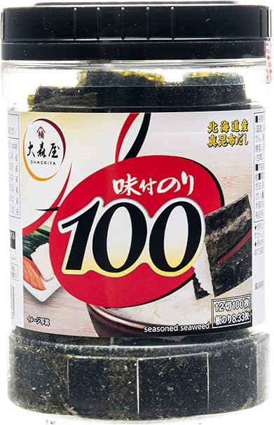 Amazon 大森屋 N味付卓上100 100枚 大森屋 味付けのり 通販